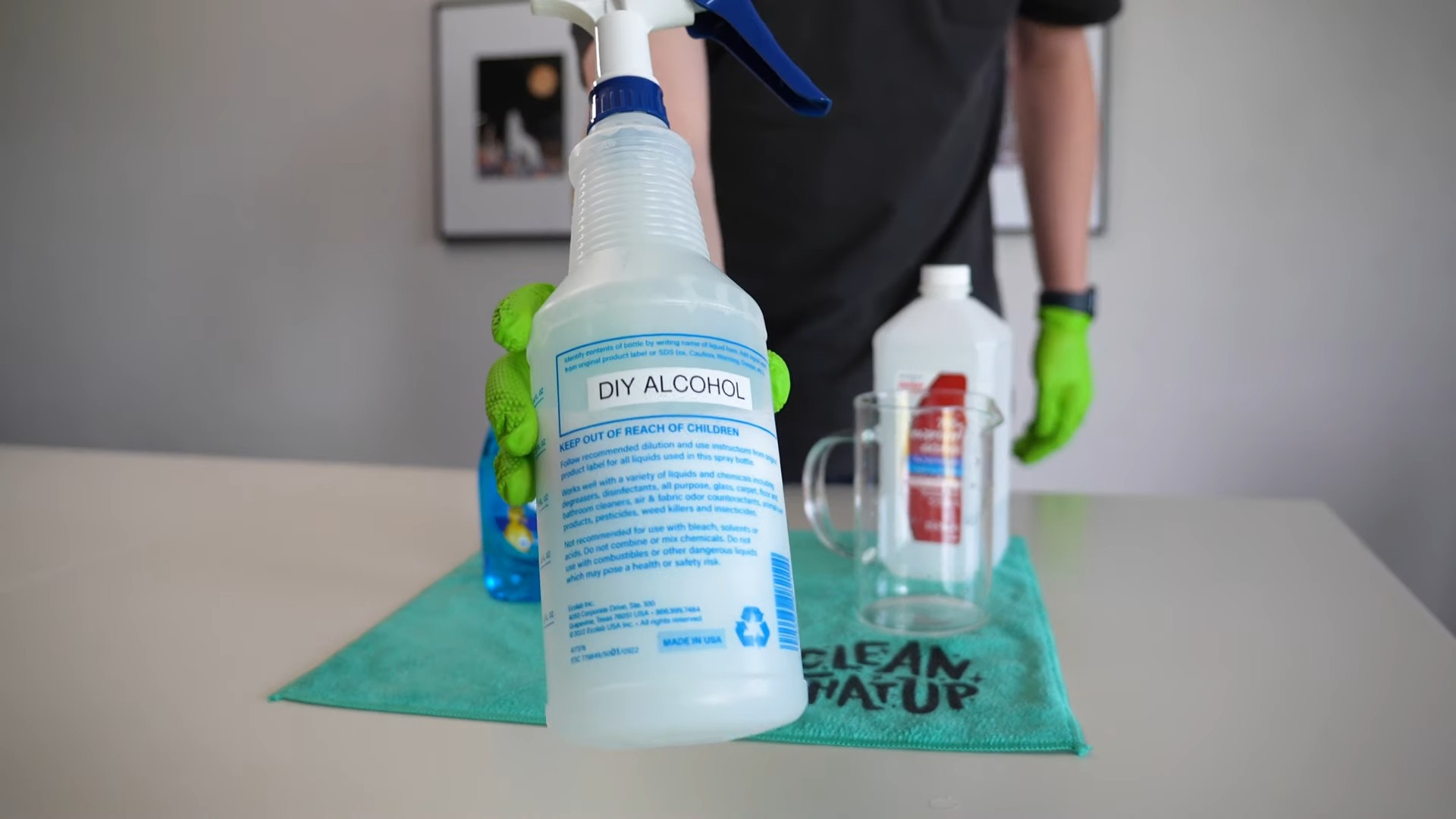 Alcohol cleaning hacks