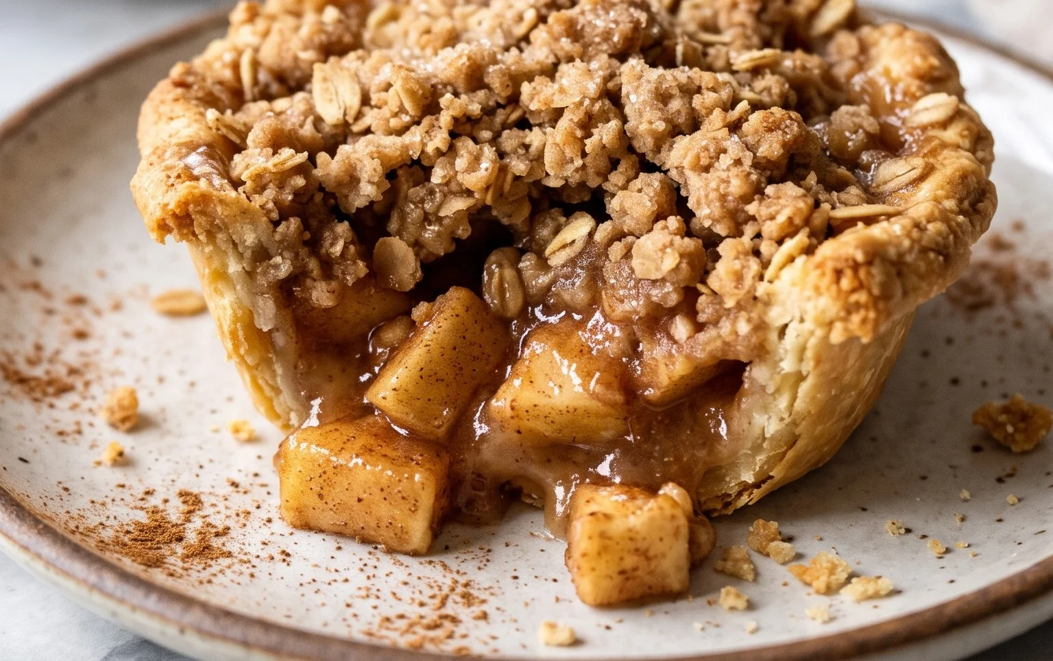 Mini Dutch Apple Pies